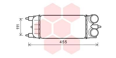 VAN WEZEL Интеркулер 40004365